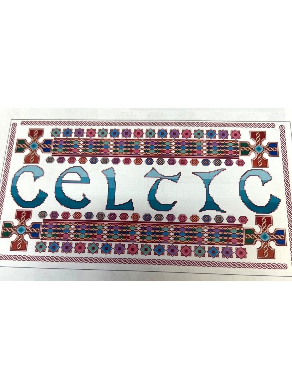RARE Celtic Harmony Counted Cross Stitch Chart By Mike Vickery